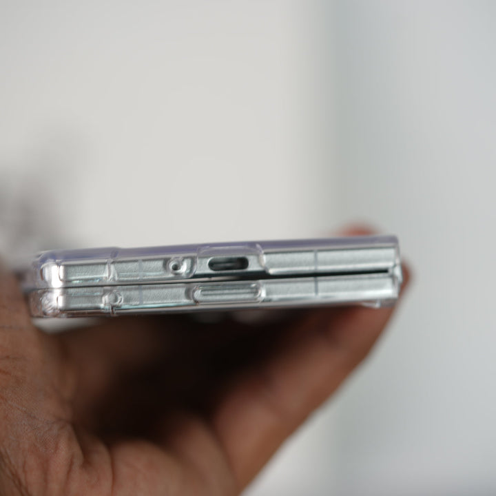 Samsung Galaxy Z Fold 7 Sleek Transparent Case Cover
