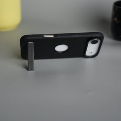 iPhone 17 Air Full PU Leather Inbuilt Metal Stand Case Cover