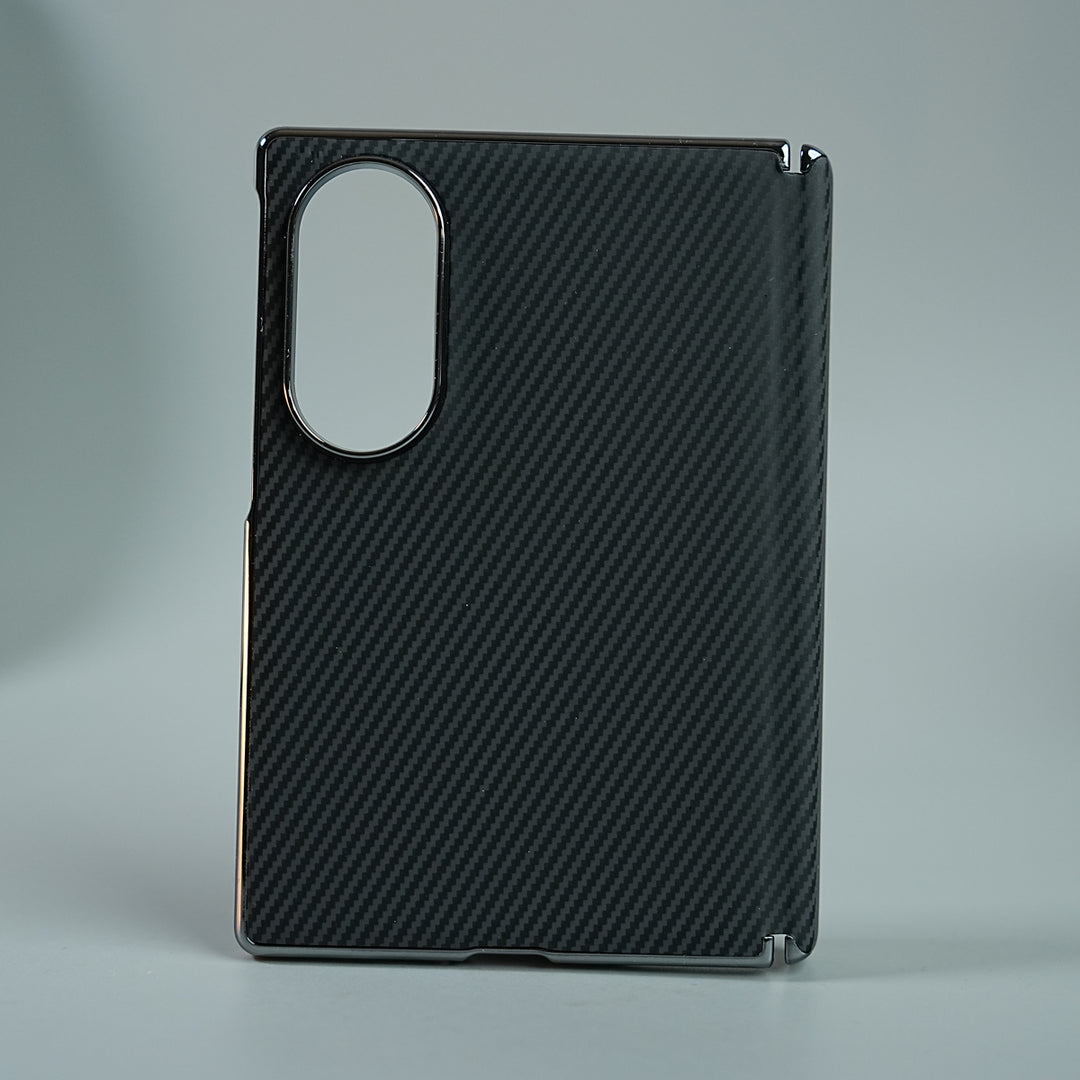 Matte Protective Case with Carbon Fiber Texture & Dual Protective Material For Galaxy Z Fold 8