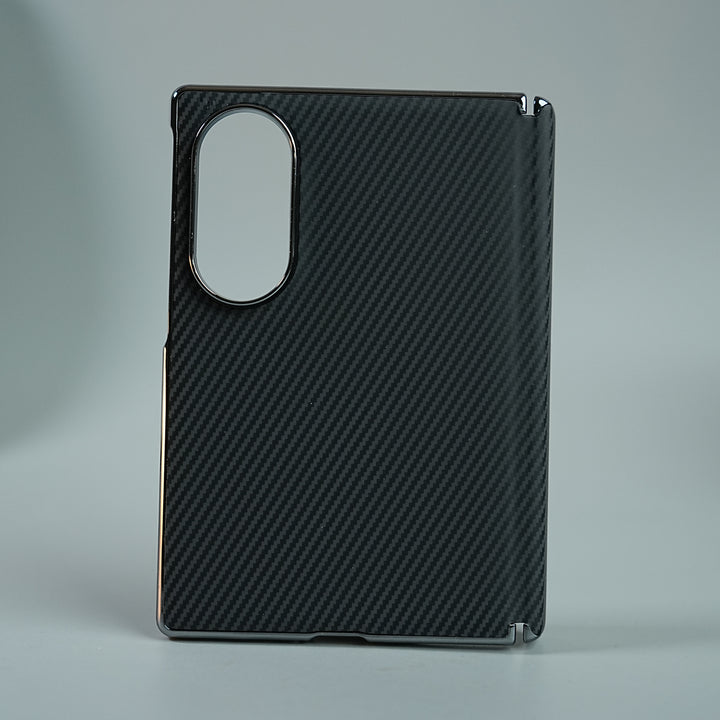 Matte Protective Case with Carbon Fiber Texture & Dual Protective Material For Galaxy Z Fold 8