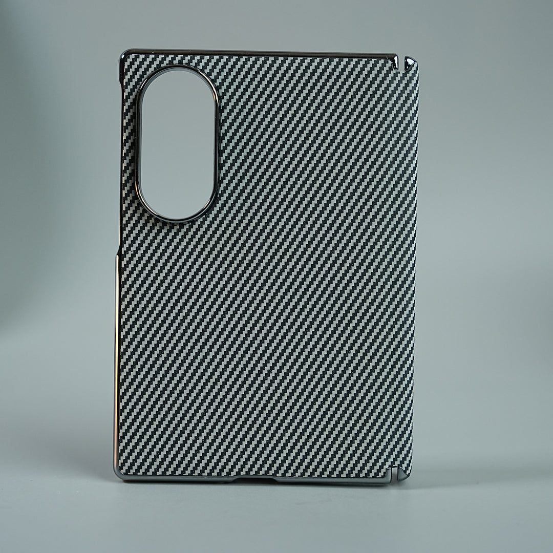 Matte Protective Case with Carbon Fiber Texture & Dual Protective Material For Galaxy Z Fold 8