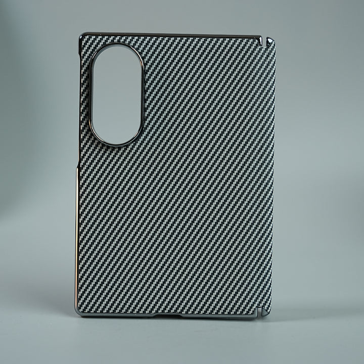 Matte Protective Case with Carbon Fiber Texture & Dual Protective Material For Galaxy Z Fold 8