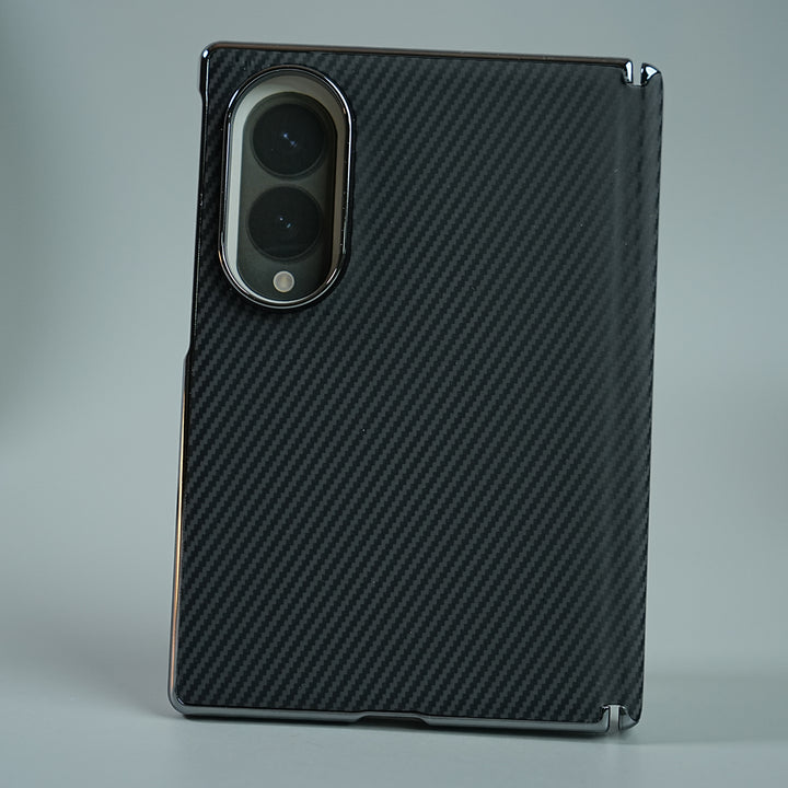 Matte Protective Case with Carbon Fiber Texture & Dual Protective Material For Galaxy Z Fold 8