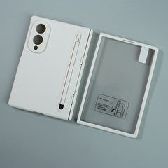 Matte Finish Case with Built-in Screen Protector For Samsung Galaxy Z Fold 8 | Full Hinge Protection & S Pen Holder
