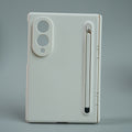 Matte Finish Case with Built-in Screen Protector For Samsung Galaxy Z Fold 8 | Full Hinge Protection & S Pen Holder