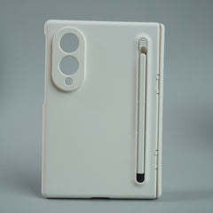 Matte Finish Case with Built-in Screen Protector For Samsung Galaxy Z Fold 8 | Full Hinge Protection & S Pen Holder