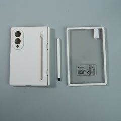 Matte Finish Case with Built-in Screen Protector For Samsung Galaxy Z Fold 8 | Full Hinge Protection & S Pen Holder