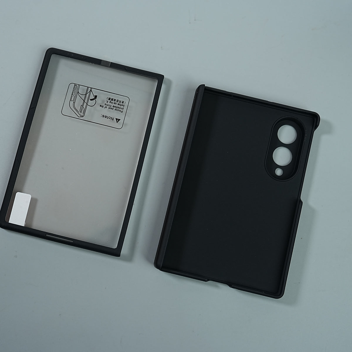 Matte Finish Case with Built-in Screen Protector For Samsung Galaxy Z Fold 8 | Full Hinge Protection & S Pen Holder