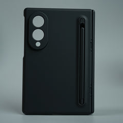 Matte Finish Case with Built-in Screen Protector For Samsung Galaxy Z Fold 8 | Full Hinge Protection & S Pen Holder