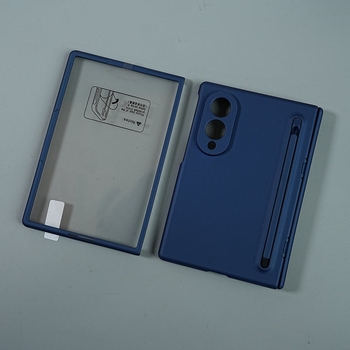 Matte Finish Case with Built-in Screen Protector For Samsung Galaxy Z Fold 8 | Full Hinge Protection & S Pen Holder