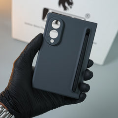 Matte Finish with Full Hinge Protection For Galaxy Z Fold 8 | S Pen Holder Protective Case