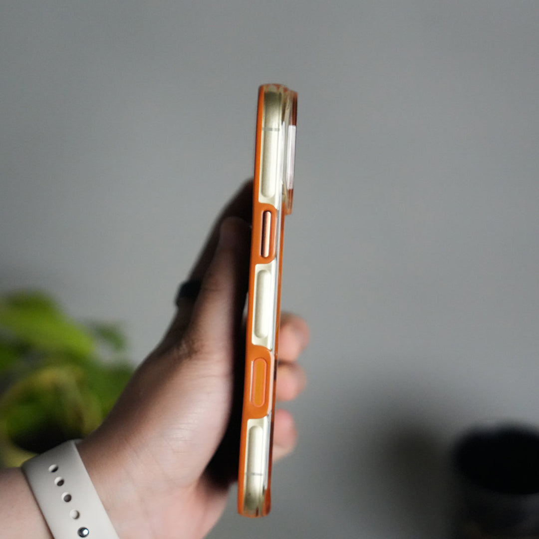 iPhone 17 Pro Transparent MagSafe Case with Metal Camera Frame | Crystal Clear Back Cover