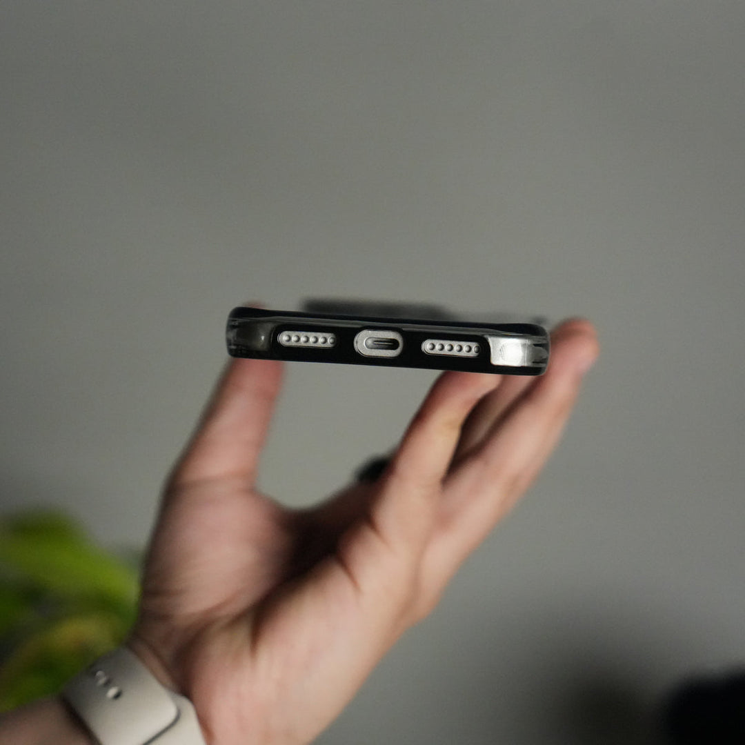 iPhone 17 Pro Max Transparent MagSafe Case with Metal Camera Frame | Crystal Clear Back Cover