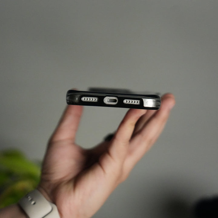 iPhone 17 Pro Max Transparent MagSafe Case with Metal Camera Frame | Crystal Clear Back Cover