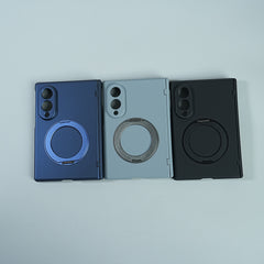 Matte Ring Stand Case For Samsung Galaxy Z Fold 8 | Built-in Screen Protector & Full Hinge Protection