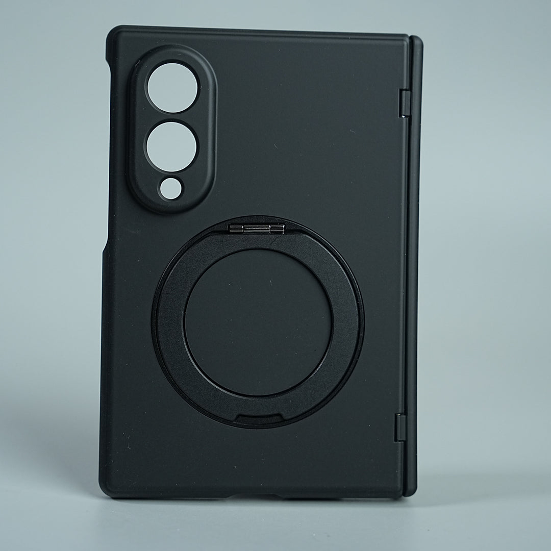 Matte Ring Stand Case For Samsung Galaxy Z Fold 8 | Built-in Screen Protector & Full Hinge Protection