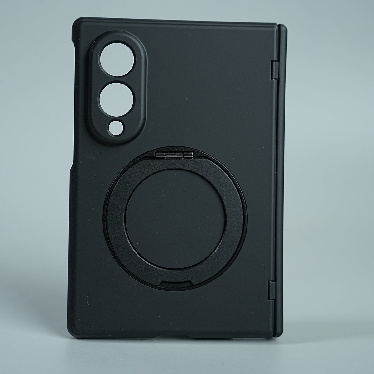 Matte Ring Stand Case For Samsung Galaxy Z Fold 8 | Built-in Screen Protector & Full Hinge Protection