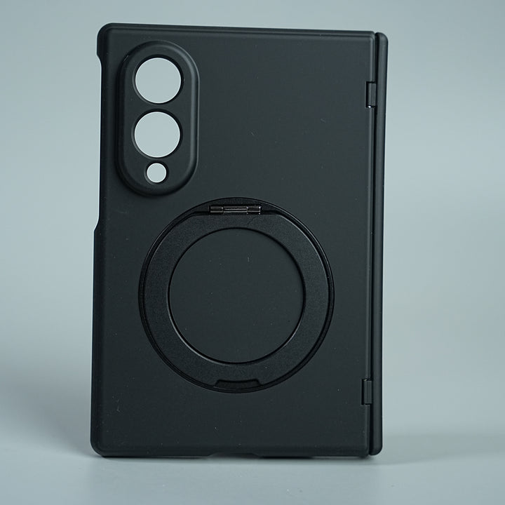 Matte Ring Stand Case For Samsung Galaxy Z Fold 8 | Built-in Screen Protector & Full Hinge Protection