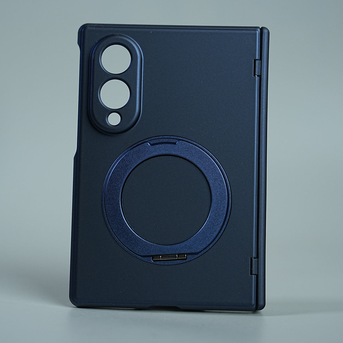 Matte Ring Stand Case For Samsung Galaxy Z Fold 8 | Built-in Screen Protector & Full Hinge Protection
