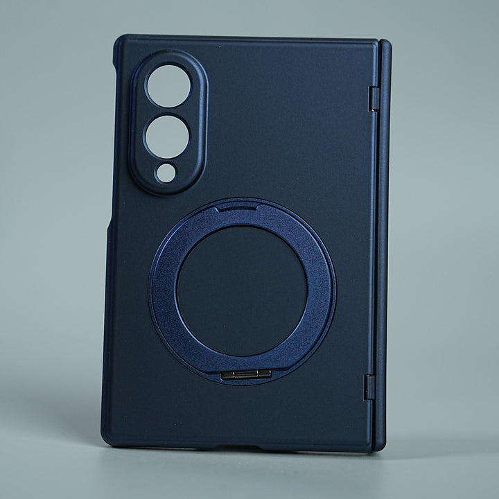 Matte Ring Stand Case For Samsung Galaxy Z Fold 8 | Built-in Screen Protector & Full Hinge Protection