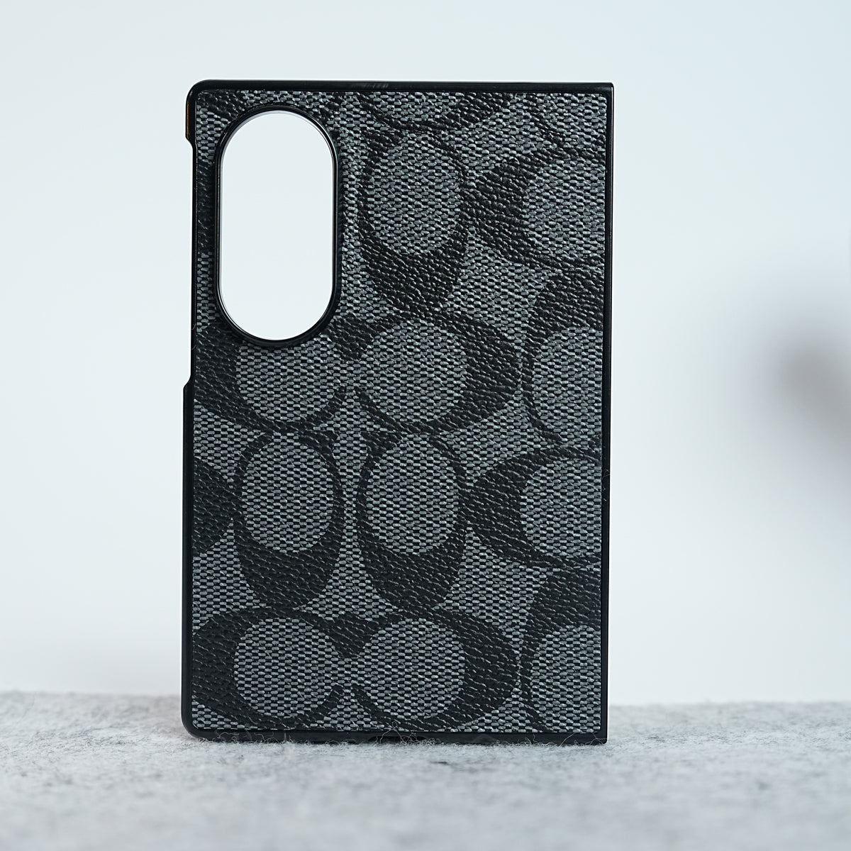 Luxury CC Brand PU Leather Design Case Cover For Samsung Galaxy Z Fold 8