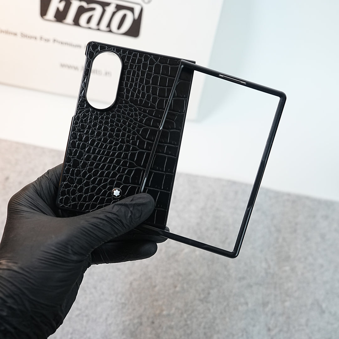 Black Textured MB Case Cover for Samsung Galaxy Z Fold 8