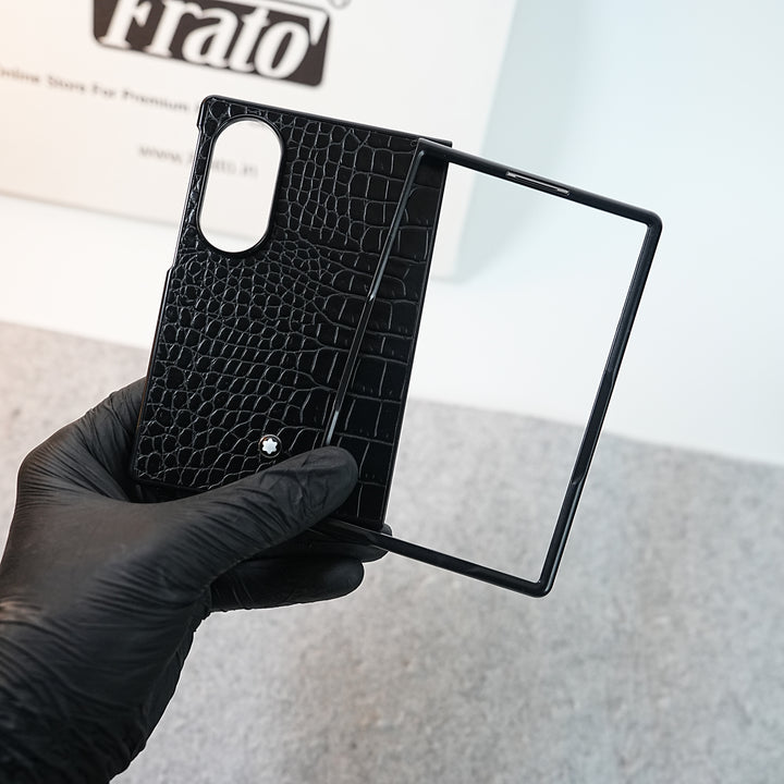 Black Textured MB Case Cover for Samsung Galaxy Z Fold 8