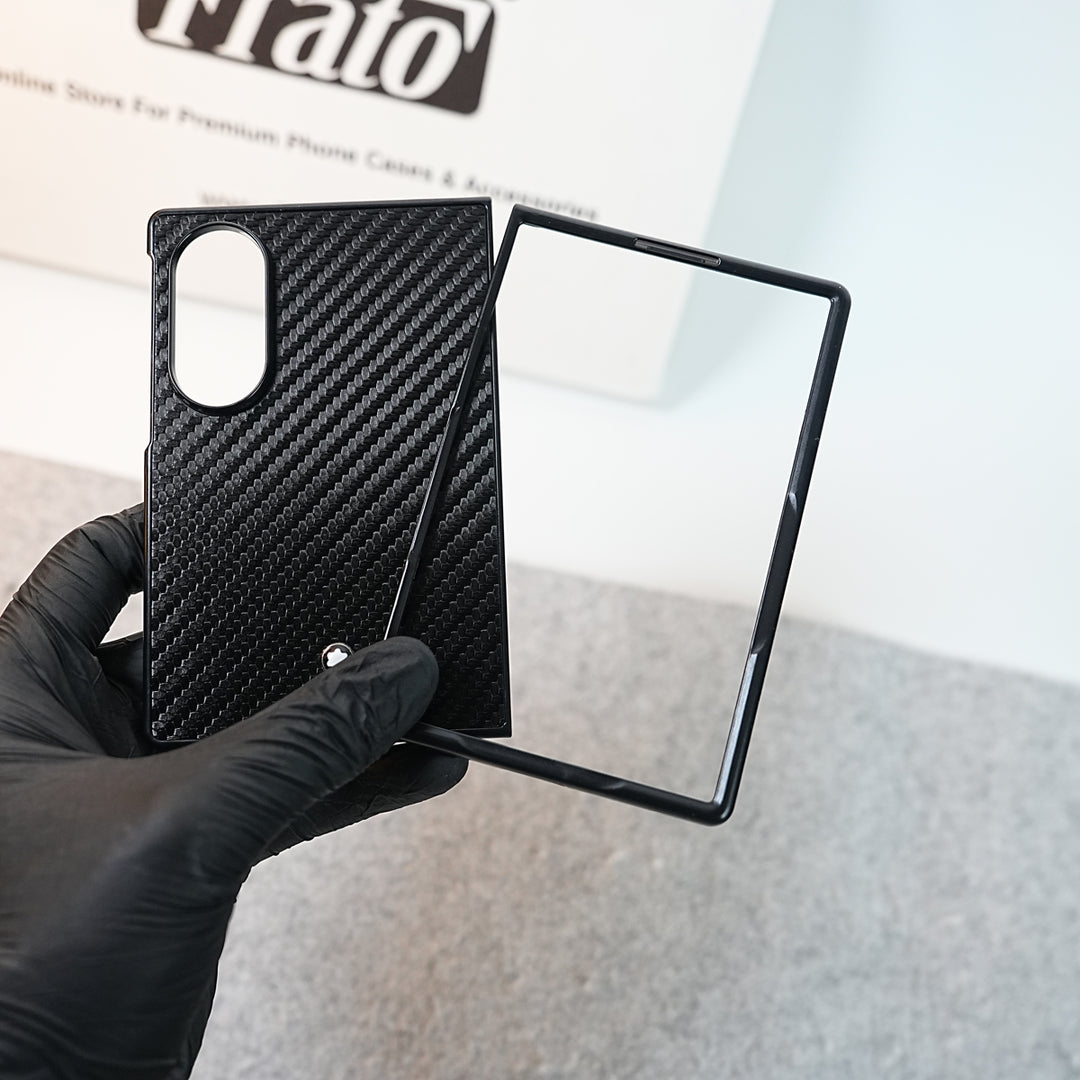 Black Textured MB Case Cover for Samsung Galaxy Z Fold 8