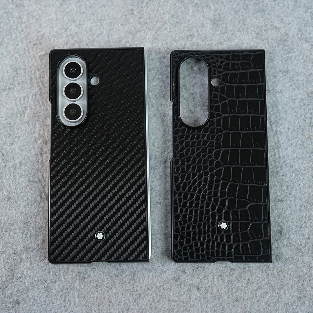 Black Textured MB Case Cover for Samsung Galaxy Z Fold 8 Ultra