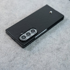 Black Textured MB Case Cover for Samsung Galaxy Z Fold 8 Ultra
