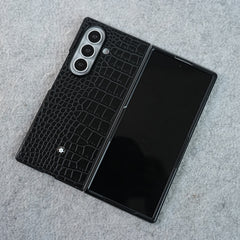 Black Textured MB Case Cover for Samsung Galaxy Z Fold 8 Ultra