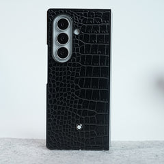 Black Textured MB Case Cover for Samsung Galaxy Z Fold 8 Ultra