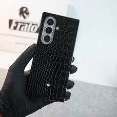 Black Textured MB Case Cover for Samsung Galaxy Z Fold 8 Ultra