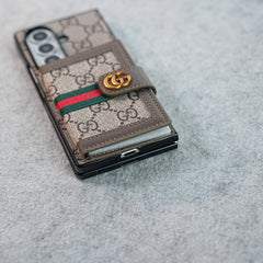 Luxury Cardholder Crossbody Sling Strap Case for Samsung Galaxy Z Fold 5