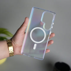 Galaxy S25 Ultra Holography Sparkly Shiny Case Magsafe Cover