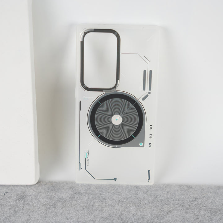 Samsung Galaxy Ultra Series Magsafe Matte Futuristic Design Magnetic MagSafe Charging Case