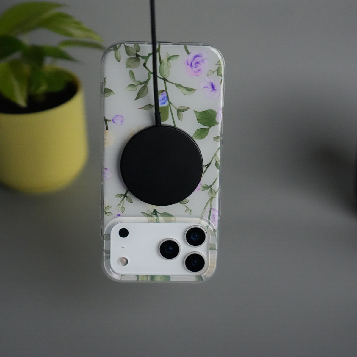iPhone 17 Pro Max FloraCrystal Design MagSafe Case Cover
