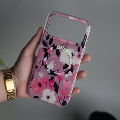 iPhone 17 Pro Max FloraCrystal Design MagSafe Case Cover