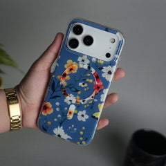 iPhone 17 Pro Max FloraCrystal Design MagSafe Case Cover