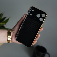 iPhone 17 Series Luxury Gold Mirror Case | Electroplated Back with Camera Protection Cover