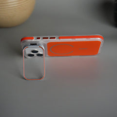 iPhone 17 Pro Max Matte Finish MagSafe Case with Ultra-Slim Metal Kickstand