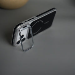 iPhone 17 Pro Max Matte Finish MagSafe Case with Ultra-Slim Metal Kickstand