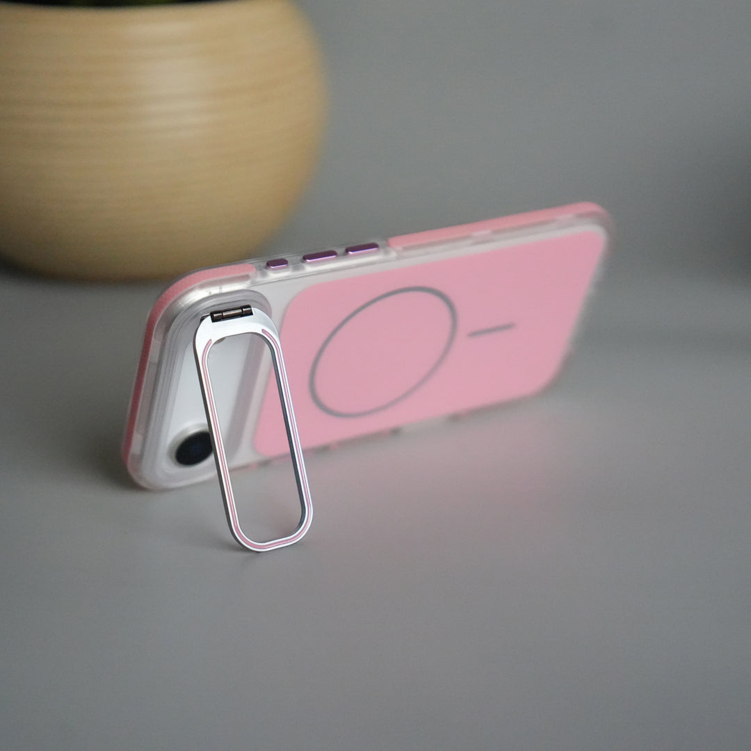 iPhone 17 Air Matte Finish MagSafe Case with Ultra-Slim Metal Kickstand