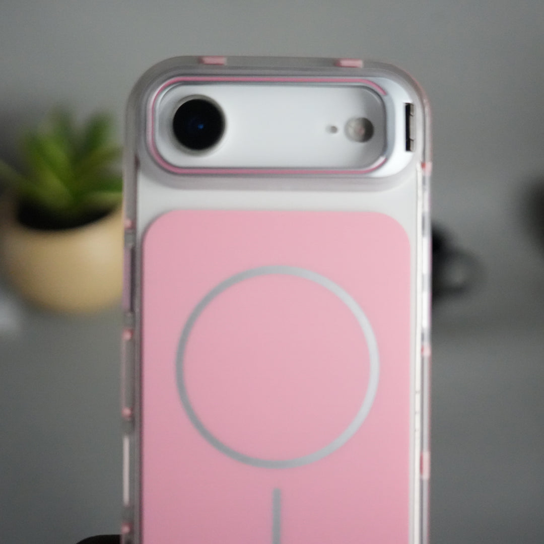 iPhone 17 Air Matte Finish MagSafe Case with Ultra-Slim Metal Kickstand