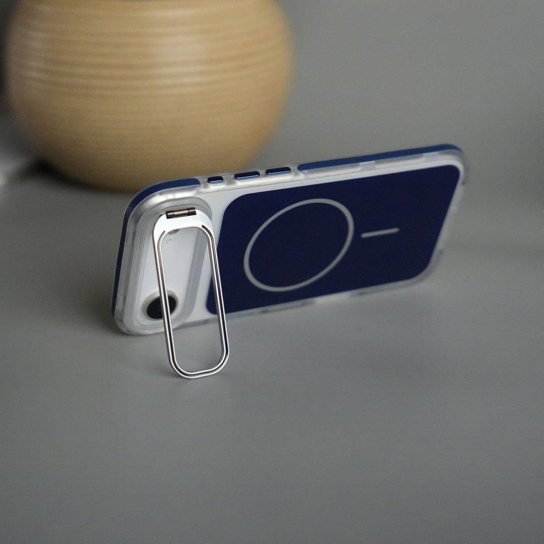 iPhone 17 Air Matte Finish MagSafe Case with Ultra-Slim Metal Kickstand