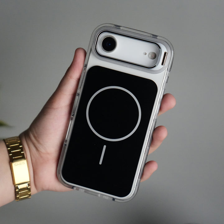 iPhone 17 Air Matte Finish MagSafe Case with Ultra-Slim Metal Kickstand