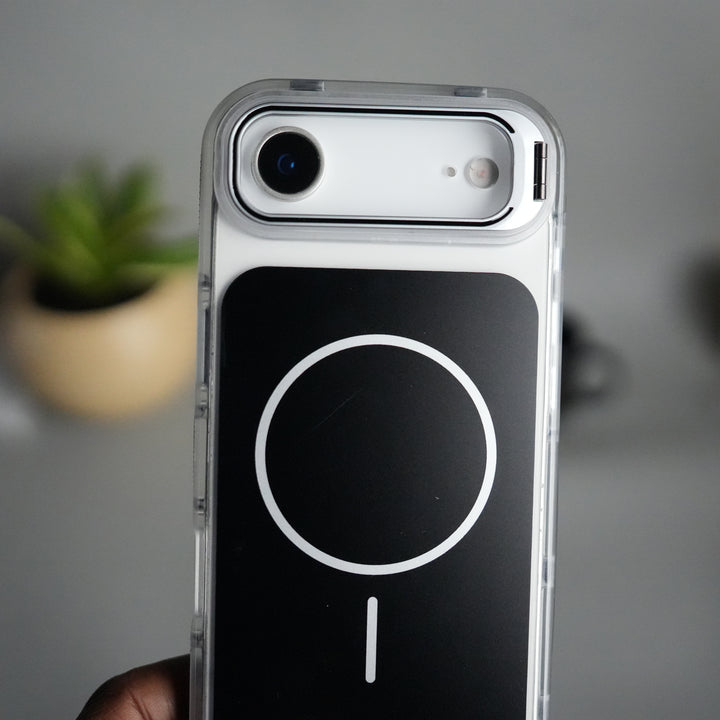 iPhone 17 Air Matte Finish MagSafe Case with Ultra-Slim Metal Kickstand