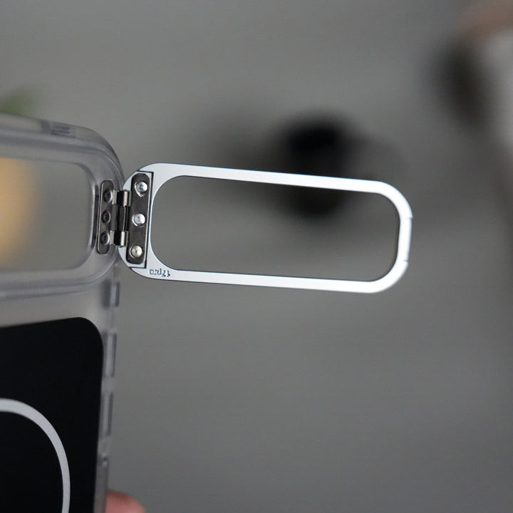 iPhone 17 Air Matte Finish MagSafe Case with Ultra-Slim Metal Kickstand