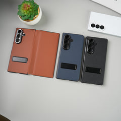 Samsung Galaxy Z Fold 8 Ultra Premium Flip Cover with Kickstand | PU Leather Protective Case
