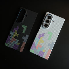 Aramid Design Hard Pc Case for Samsung Galaxy Z Fold 8 Ultra | MagSafe Cover | Brick Design